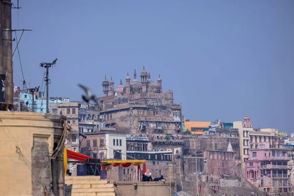 Vista Della Città Varanasi India — Foto Stock