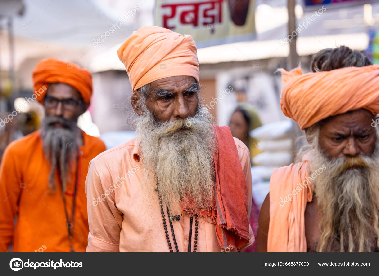 Pushkar Rajasthan India November 2022 Pushkar Fair Portrait Old Sadhu —  Stock Editorial Photo © AbhishekMittal 665877090