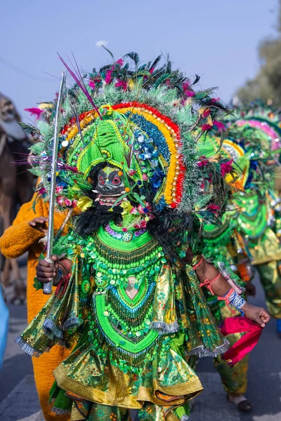 Bikaner Rajastán India Enero 2023 Danza Chhau También Llamada Chau —  Fotos de Stock