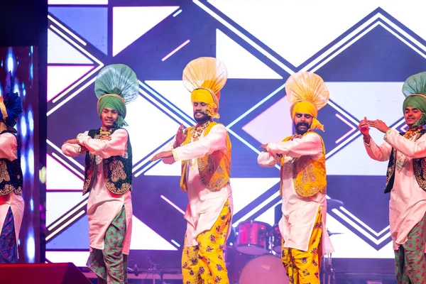 Bikaner Rajasthan India January 2023 Group Punjabi Artists Punjab Performing — Stock Photo, Image