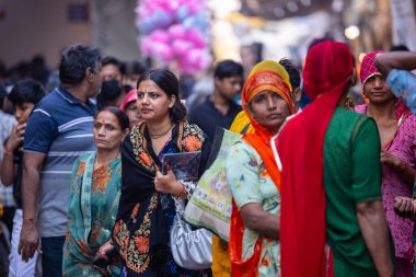 Pushkar, Rajasthan, Hindistan - 25 Kasım 2023: Pushkar Fair