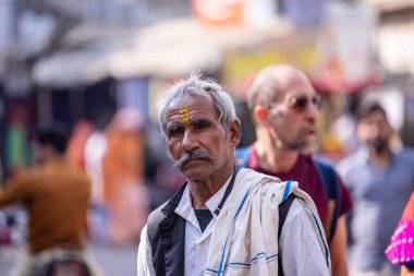 Pushkar, Rajasthan, Hindistan - 25 Kasım 2023: Pushkar Fair