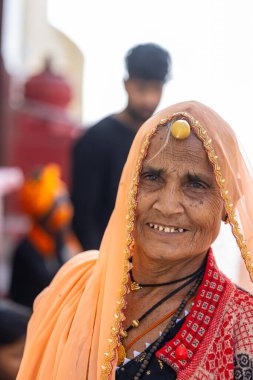 Pushkar, Rajasthan, Hindistan - 24 Kasım 2023: Pushkar Fair