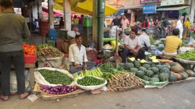 Hindistan, Jaipur, Hindistan 21, 0 8, 2 0 19 - Hindistan pazarı