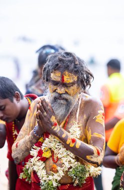 Kulashekharapatnam, Tamilnadu, Hindistan - 11 Ekim 2024: Kulasai Dasara Tarikat Festivali