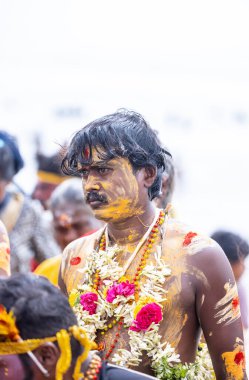 Kulashekharapatnam, Tamilnadu, Hindistan - 11 Ekim 2024: Kulasai Dasara Tarikat Festivali