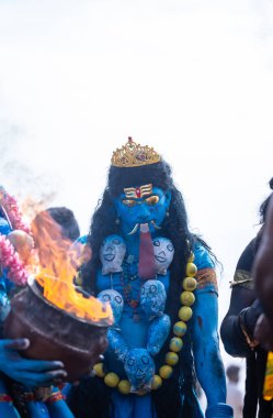 Kulashekharapatnam, Tamilnadu, Hindistan - 11 Ekim 2024: Kulasai Dasara Tarikat Festivali