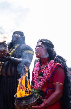 Kulashekharapatnam, Tamilnadu, Hindistan - 11 Ekim 2024: Kulasai Dasara Tarikat Festivali