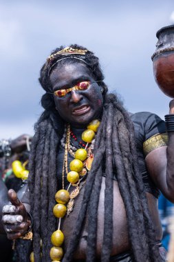 Kulashekharapatnam, Tamilnadu, Hindistan - 11 Ekim 2024: Kulasai Dasara Tarikat Festivali