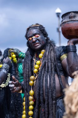 Kulashekharapatnam, Tamilnadu, Hindistan - 11 Ekim 2024: Kulasai Dasara Tarikat Festivali