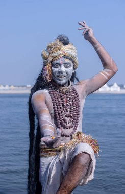 Varanasi, Uttar Pradesh, Hindistan: Varanasi 'de Harishchandra ghat' ta masaan holi 'nin kutlanması.