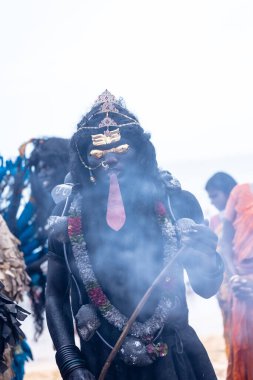 Kulashekharapatnam, Tamilnadu, Hindistan - 11 Ekim 2024: Kulasai Dasara Tarikat Festivali.