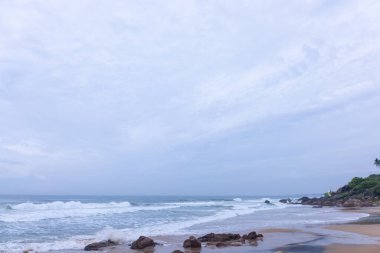 Hindistan 'ın deniz manzarası çok güzel. 