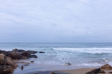 Hindistan 'ın deniz manzarası çok güzel. 