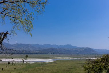 Dağların güzel manzarası
