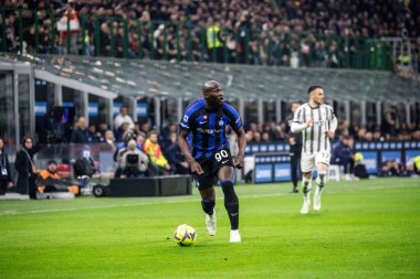 Milan, İtalya. 19/03/2023. İtalyan SerieA Futbol Şampiyonası. Inter VS Juventus 0-1. Romelu Lukaku, İnter..