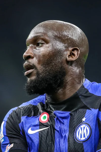 Milan, İtalya. 19/03/2023. İtalyan SerieA Futbol Şampiyonası. Inter VS Juventus 0-1. Romelu Lukaku, İnter..