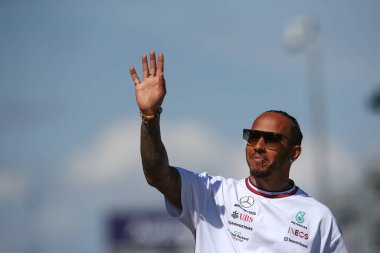 Albert Park, Melbourne, Avustralya. F1 Dünya Şampiyonası 2023. Avustralya Grand Prix 'si. # 44, Lewis HAMILTON, GBR, Mercedes AMG F1 Ekibi, Mercedes-AMG F1 W14 E Performans.