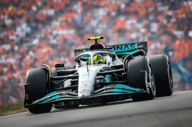 Zandvoort, Hollanda. 1-4 Eylül 2022. F1 Dünya Şampiyonası, Hollanda Grand Prix. Yarış. # 44, Lewis HAMILTON, GBR, Mercedes AMG F1 Ekibi, Mercedes-AMG F1 W13 E Performans.