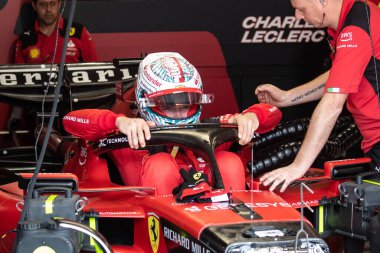 Miami, Florida, ABD. 04 / 07 Mayıs 2023. F1 Dünya Şampiyonası. Miami 'nin F1 Grand Prix' si. # 16, Charles LECLERC, MCO, Scuderia Ferrari Takımı, SF23.