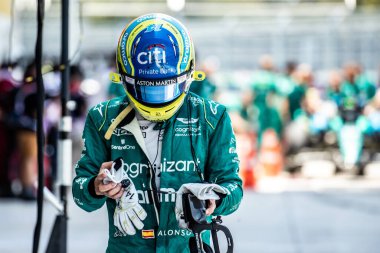 Miami, Florida, ABD. 04 / 07 Mayıs 2023. F1 Dünya Şampiyonası. Miami 'nin F1 Grand Prix' si. # 14, Fernando ALONSO, ESP, Aston Martin Formula 1 takımı, Aston Martin AMR23 Mercedes.