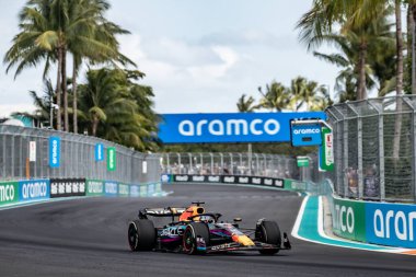 MIAMI, FLORIDA, ABD. 04-07 Mayıs 2023: F1 Dünya Şampiyonası. Miami 'nin F1 Grand Prix' si. Max Verstappen, Kızıl Boğa, yarışı kazandı..
