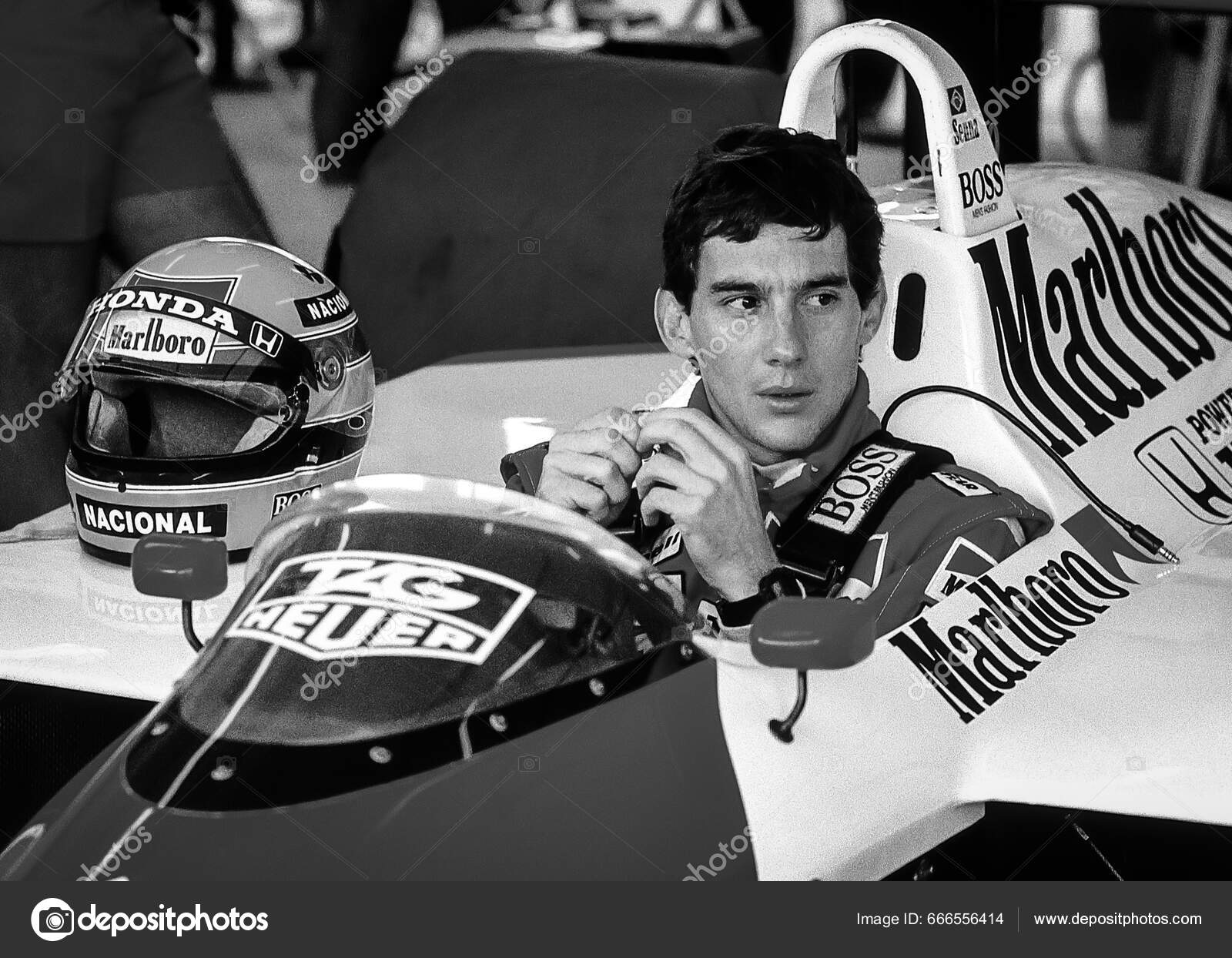 Imola Italien Maj 1988 Grand Prix Från San Marino Världsmästerskapet –  Redaktionell stockfoto © CristianoBarni #666556414