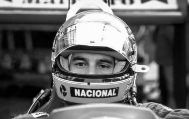 Monte Carlo, Monako 'dan. 15 Mayıs 1988. Monako Grand Prix 'si. 1988 F1 Dünya Şampiyonası. # 12 Ayrton Senna, Brezilyalı, Mclaren Honda 'sıyla.