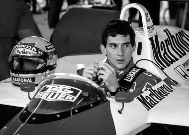 Imola, İtalya. 01 Mayıs 1988. San Marino Grand Prix 'si. 1988 F1 Dünya Şampiyonası. # 12 Ayrton Senna, Brezilyalı, Mclaren Honda 'sıyla.