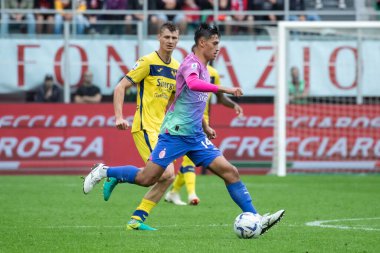 Milan, İtalya. 23 Eylül 2023. İtalyan Serisi A futbol şampiyonası. AC Milan Hellas Verona 'ya karşı 1-0. Tijjani Reijnders, Milan.