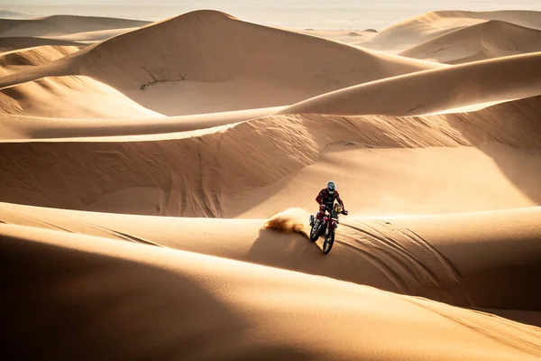 Saudi Arabien Januar 2024 Die Ausgabe Der Rallye Dakar Stockbild