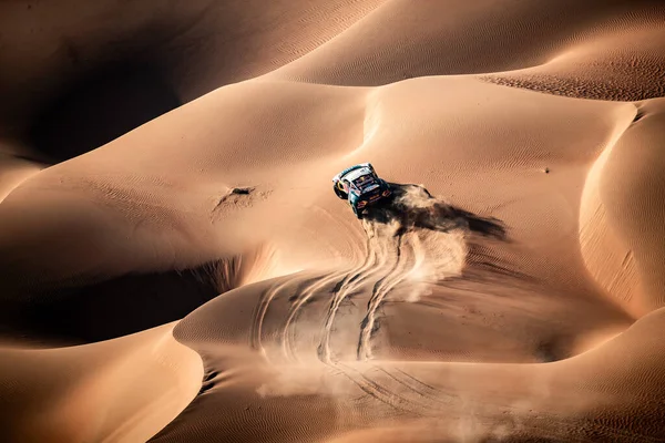 Saudi Arabia Januari 2024 Den Upplagan Dakar Rally Royaltyfria Stockbilder