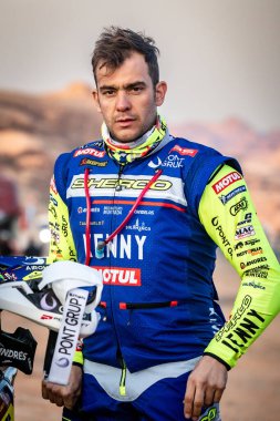 Yanbu, Suudi Arabistan. 05-19 Ocak 2024. Lorenzo Santolino, Sherco.