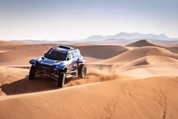 Yanbu Arabia Saudita Enero 2024 Rally Dakar 214 Vaidotas Zala Imagen De Stock