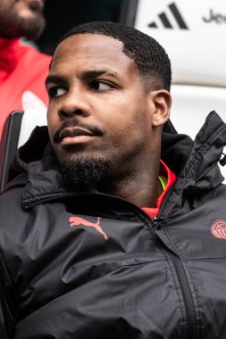 Torino, İtalya. 27 Nisan 2024. İtalyan Serisi A Futbol Şampiyonası. Juventus FC Milan 'a karşı..