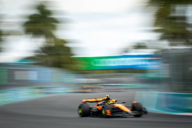 Miami, FL, ABD. 02-05 Mayıs 2024. Formula 1 Dünya Şampiyonası. Formula 1 Crypto.com Miami Grand Prix. Pazar günü. Lando Norris, Mclaren, yarışı kazandı..