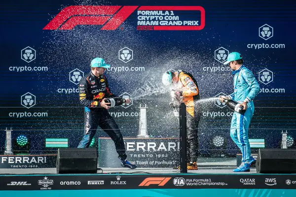 Miami Usa Maj 2024 Formel Verdensmesterskabet Formel Crypto Com Miami Stock-billede