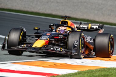 Zandvoort, Hollanda. 22-25 Ağustos 2024. Formula 1 Heineken Hollanda Grand Prix 'si. Cumartesi, Race. 1 numara, Max VERSTAPPEN, NDL, Oracle Red Bull Racing RB20 Honda RBPT, ikinci sırada..