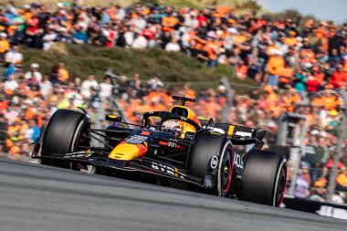 Zandvoort, Hollanda. 22-25 Ağustos 2024. Formula 1 Heineken Hollanda Grand Prix 'si. Cumartesi, Race. 1 numara, Max VERSTAPPEN, NDL, Oracle Red Bull Racing RB20 Honda RBPT, ikinci sırada..