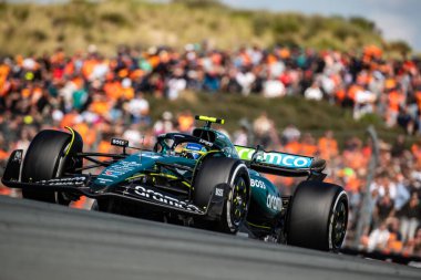 Zandvoort, Hollanda. 22-25 Ağustos 2024. Formula 1 Heineken Hollanda Grand Prix 'si. Cumartesi, Race. # 14, Fernando ALONSO, ESP, Aston Martin Aramco Formula 1 takımı, Aston Martin AMR24 Mercedes.