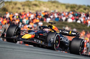 Zandvoort, Hollanda. 22-25 Ağustos 2024. Formula 1 Heineken Hollanda Grand Prix 'si. Cumartesi, Race. 1 numara, Max VERSTAPPEN, NDL, Oracle Red Bull Racing RB20 Honda RBPT, ikinci sırada..