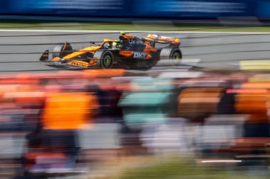 Zandvoort, Hollanda. 22-25 Ağustos 2024. Formula 1 Heineken Hollanda Grand Prix 'si. Cumartesi, Yarış # 4, Lando NORRRIS, GBR, McLaren F1 Takımı, MCL38, Mercedes motoru, yarışı kazanan.