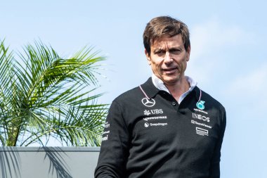 Zandvoort, Hollanda. 22-25 Ağustos 2024. Formula 1 Heineken Hollanda Grand Prix 'si. Pazar, yarış günü. Toto Wolff, Ekip Müdürü Mercedes AMG F1 Ekibi.