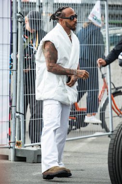 Zandvoort, Hollanda. 22-25 Ağustos 2024. Formula 1 Heineken Hollanda Grand Prix 'si. Pazar, yarış günü. # 44, Lewis HAMILTON, GBR, Mercedes AMG F1 Ekibi, Mercedes-AMG F1 W1 W15 E Performansı,.