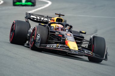 Zandvoort, Hollanda. 22-25 Ağustos 2024. Formula 1 Heineken Hollanda Grand Prix 'si. Cumartesi. # 1, Max VERSTAPPEN, NDL, Oracle Red Bull Racing RB20 Honda RBPT, elemelerde üçüncü.