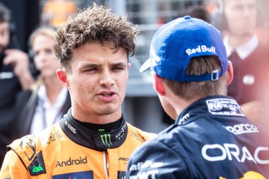 Zandvoort, Hollanda. 22-25 Ağustos 2024. Formula 1 Heineken Hollanda Grand Prix 'si. Cumartesi, elemeler var. # 4, Lando NORRRIS, GBR, McLaren F1 Ekibi, MCL38, Mercedes motoru, direk pozisyonu..