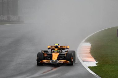 Zandvoort, Netherlands. 22-25 August 2024. Formula 1 Heineken Dutch Grand Prix. Saturday. #4, Lando NORRIS, GBR, McLaren F1 Team, MCL38, Mercedes engine. clipart