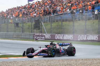 Zandvoort, Hollanda. 22-25 Ağustos 2024. Formula 1 Heineken Hollanda Grand Prix 'si. Cumartesi. # 31, Esteban OCON, FRA, BWT Alpine F1 Takımı, A524, Renault.