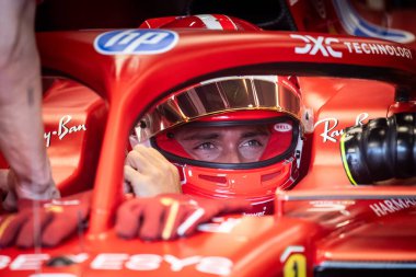 Zandvoort, Hollanda. 22-25 Ağustos 2024. Formula 1 Heineken Hollanda Grand Prix 'si. Cuma, bedava antrenman. # 16, Charles LECLERC, MCO, Scuderia Ferrari Takımı, SF24.