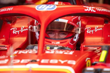 Zandvoort, Hollanda. 22-25 Ağustos 2024. Formula 1 Heineken Hollanda Grand Prix 'si. Cuma, bedava antrenman. # 16, Charles LECLERC, MCO, Scuderia Ferrari Takımı, SF24.